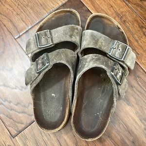 Well loved Birkenstocks